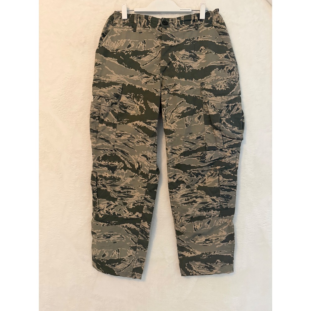 US‎ Air Force ABU Digital Tiger Stripe Camo Cargo Pants 34S SPE1C1-17-D-N010